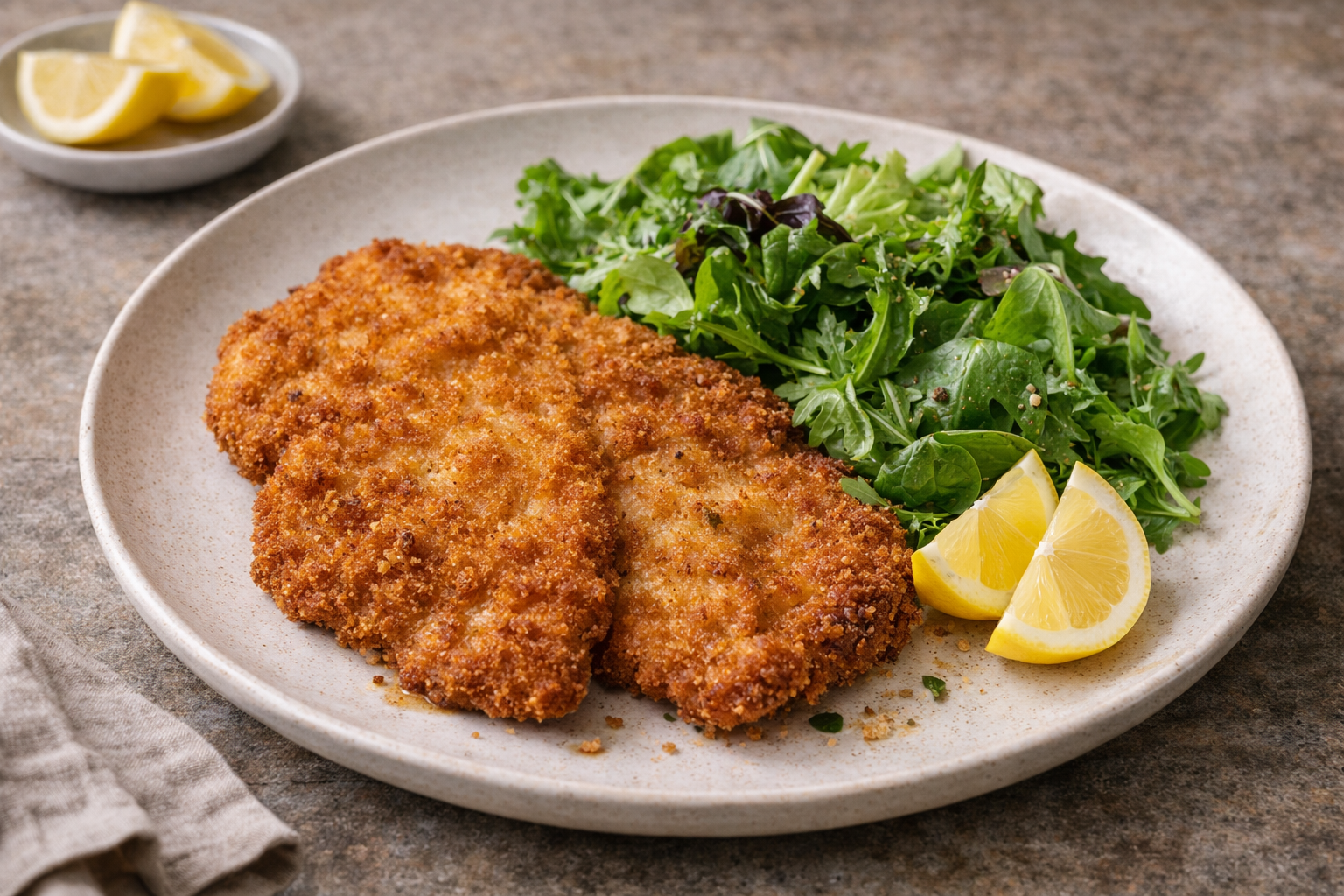 Wiener Schnitzel (Classic, Lighter Pan-Fried)